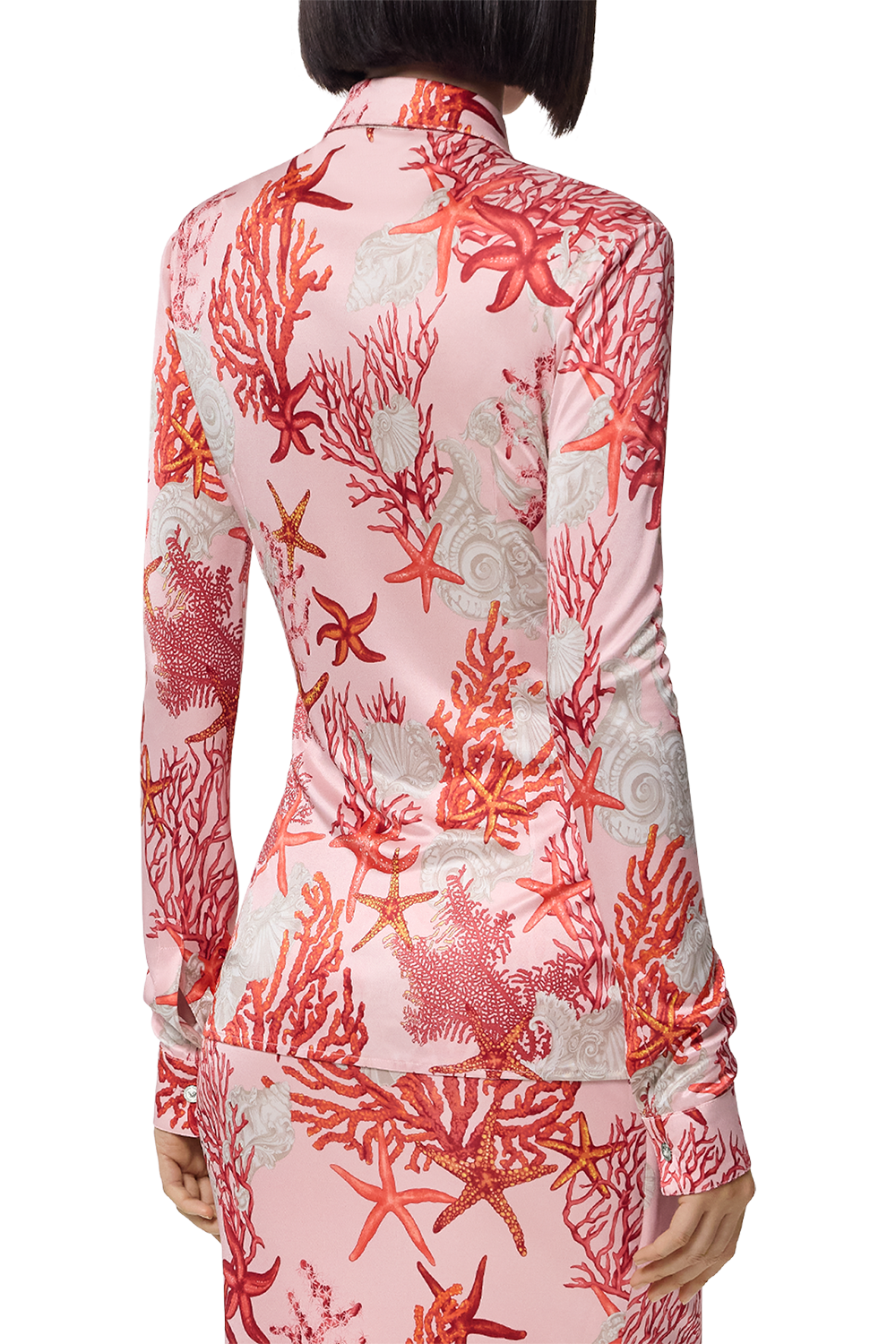 VERSACE-Fitted Shirt-