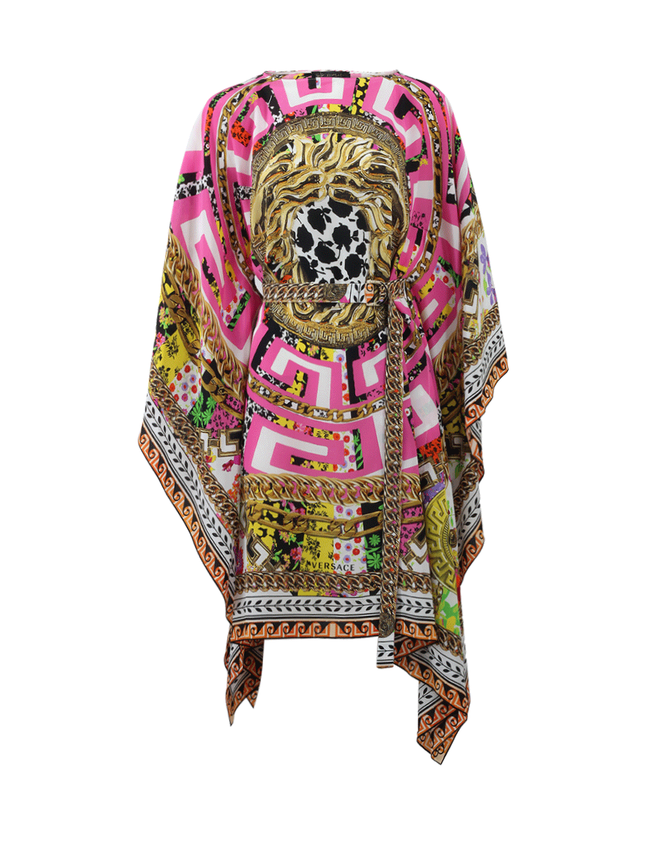 VERSACE-Belted Caftan Top-