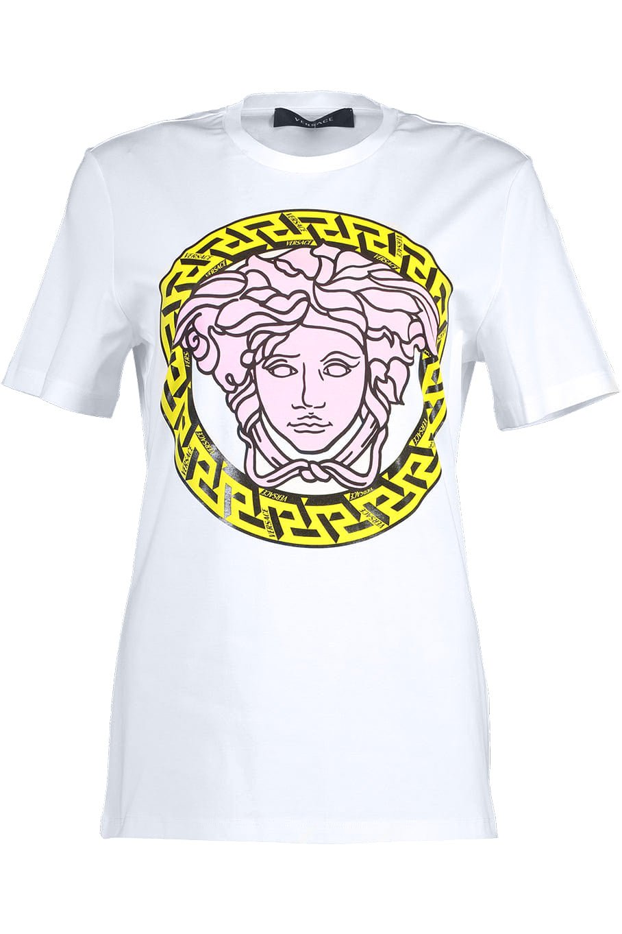 VERSACE-Short Sleeve T Shirt With Medusa-