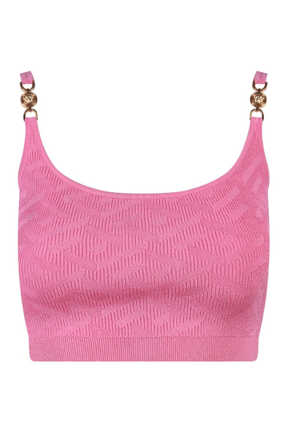 VERSACE-Medusa Crop Top-