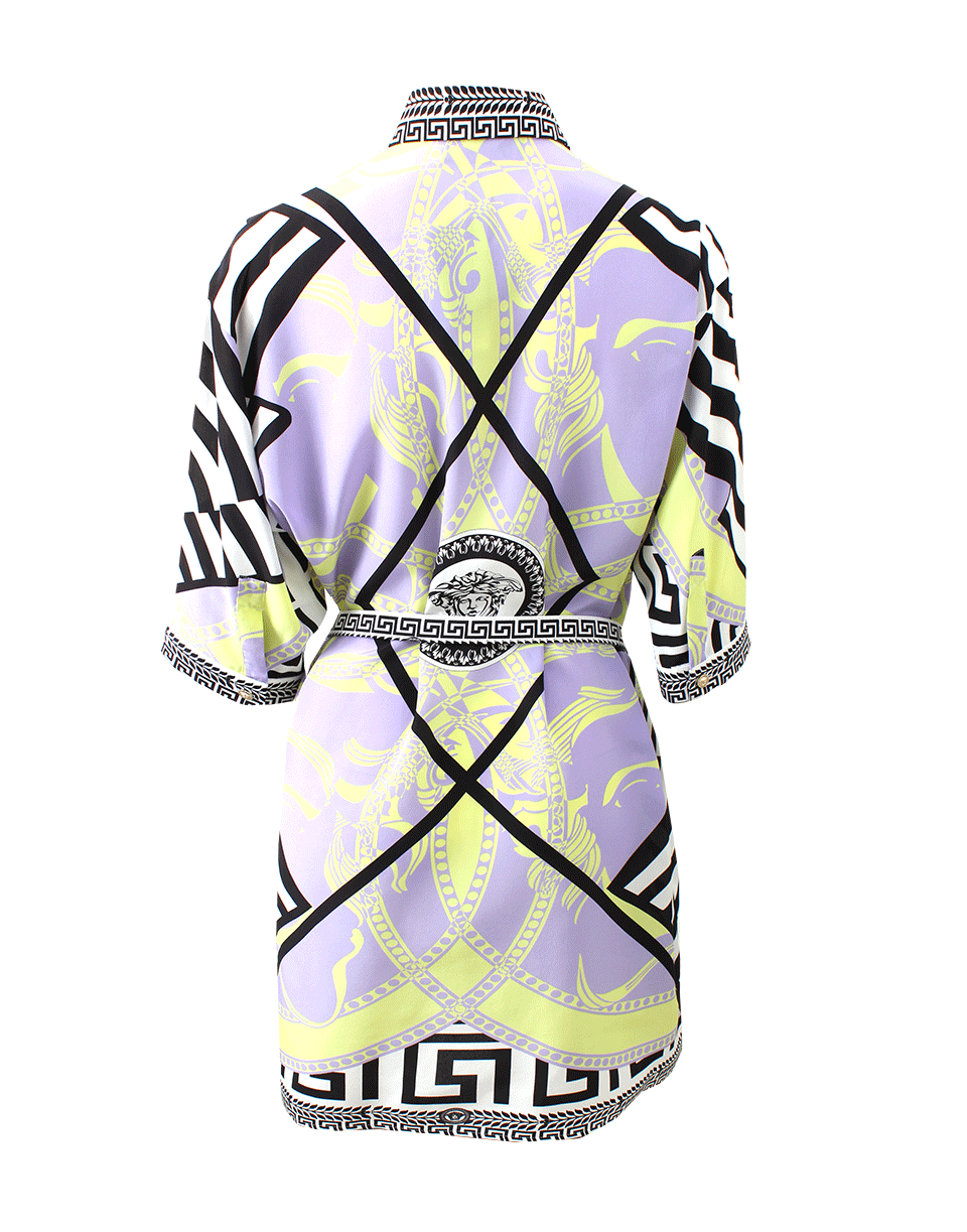 VERSACE-Printed Tunic-