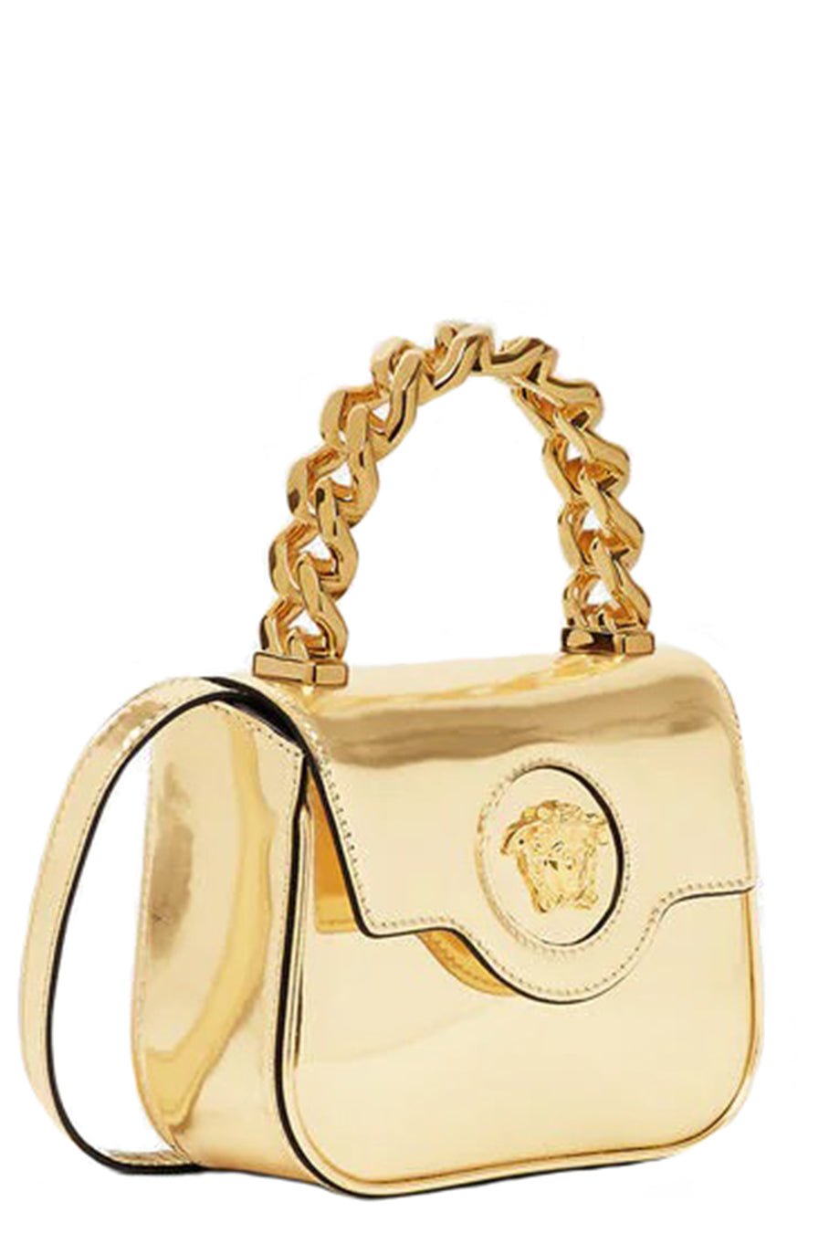 VERSACE-La Medusa Mini Bag-GOLD