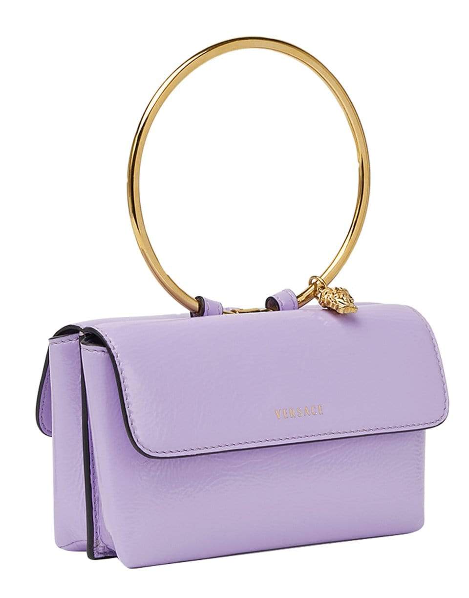 VERSACE-Jacaranda Medusa Aeternitas Ring Evening Bag-JAC/ORO