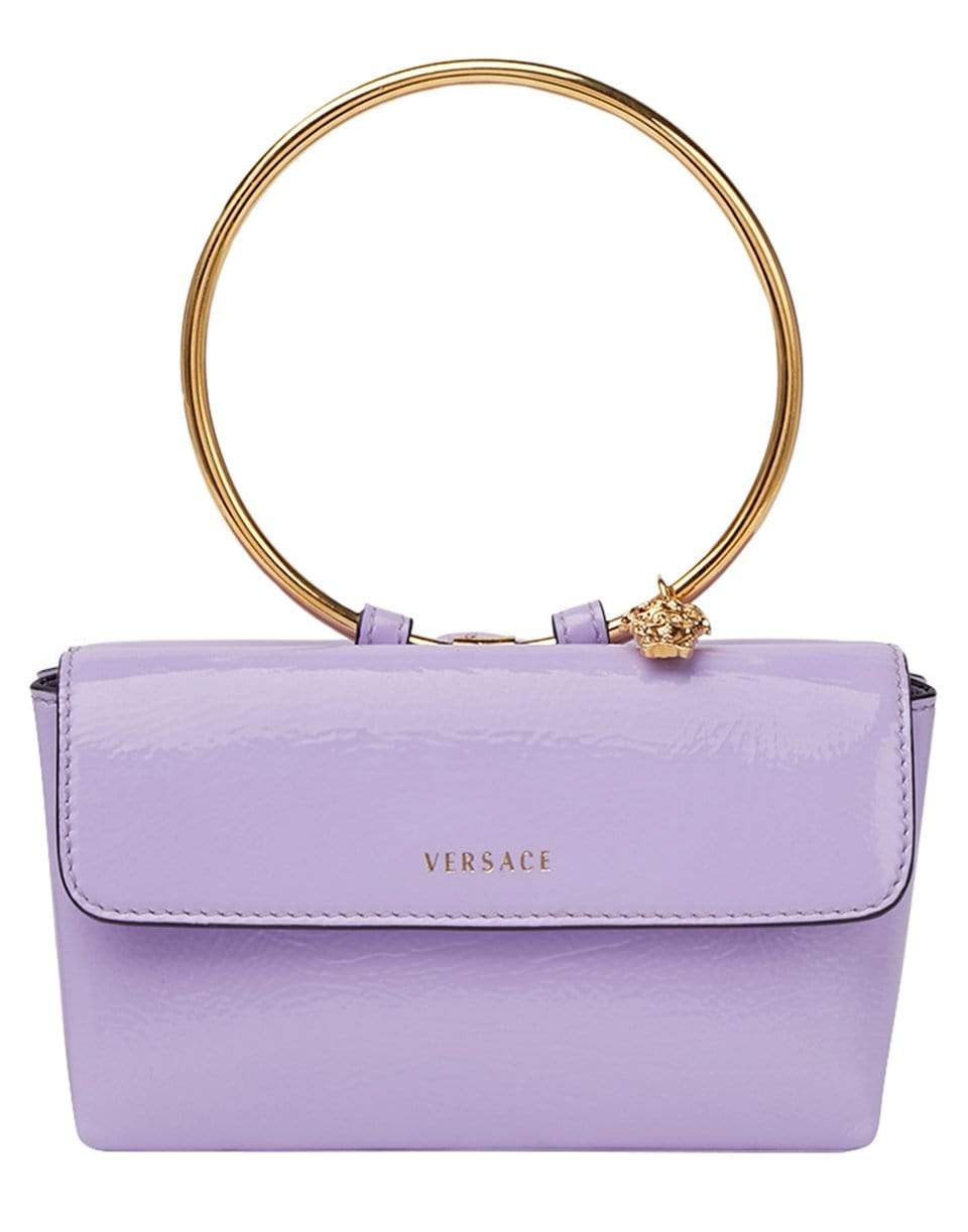 VERSACE-Jacaranda Medusa Aeternitas Ring Evening Bag-JAC/ORO