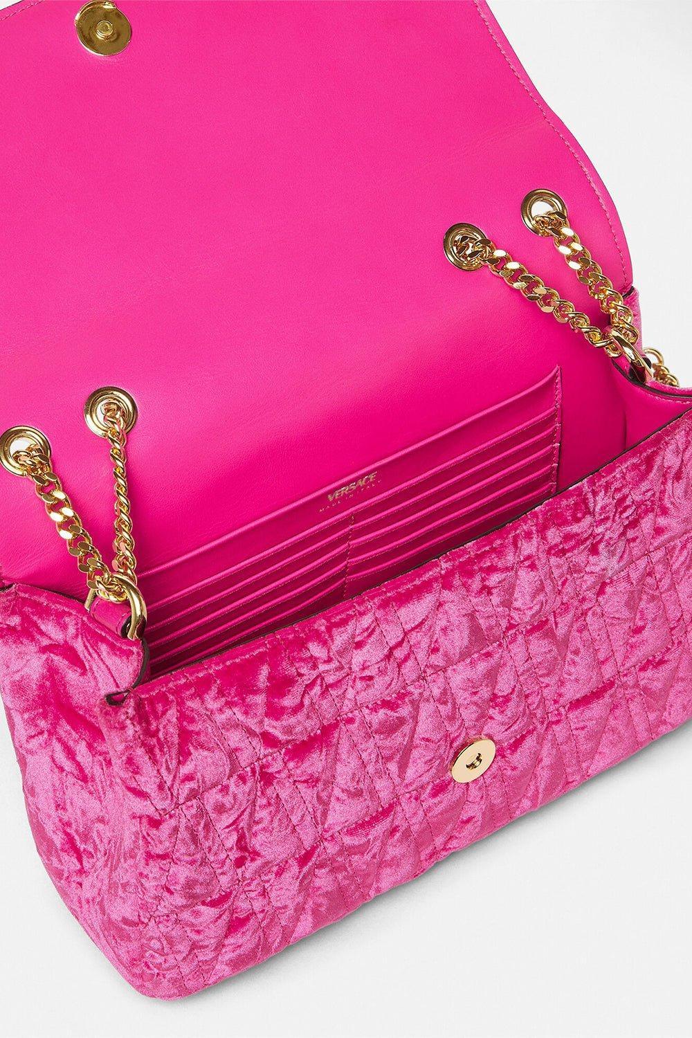 VERSACE-Virtus Bag - Glossy Pink-GLOSSYPK