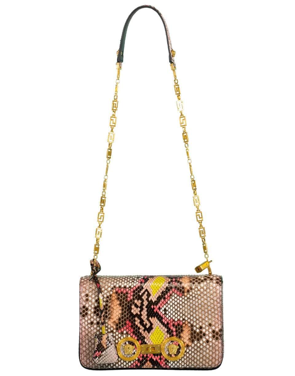 VERSACE-Icon Medium Shoulder Bag-PINK