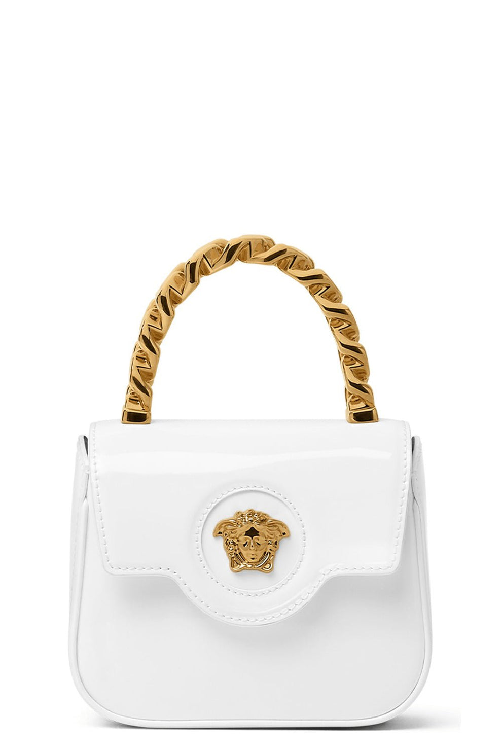 La Medusa Mini Bag Optic White VERSACE – Marissa Collections