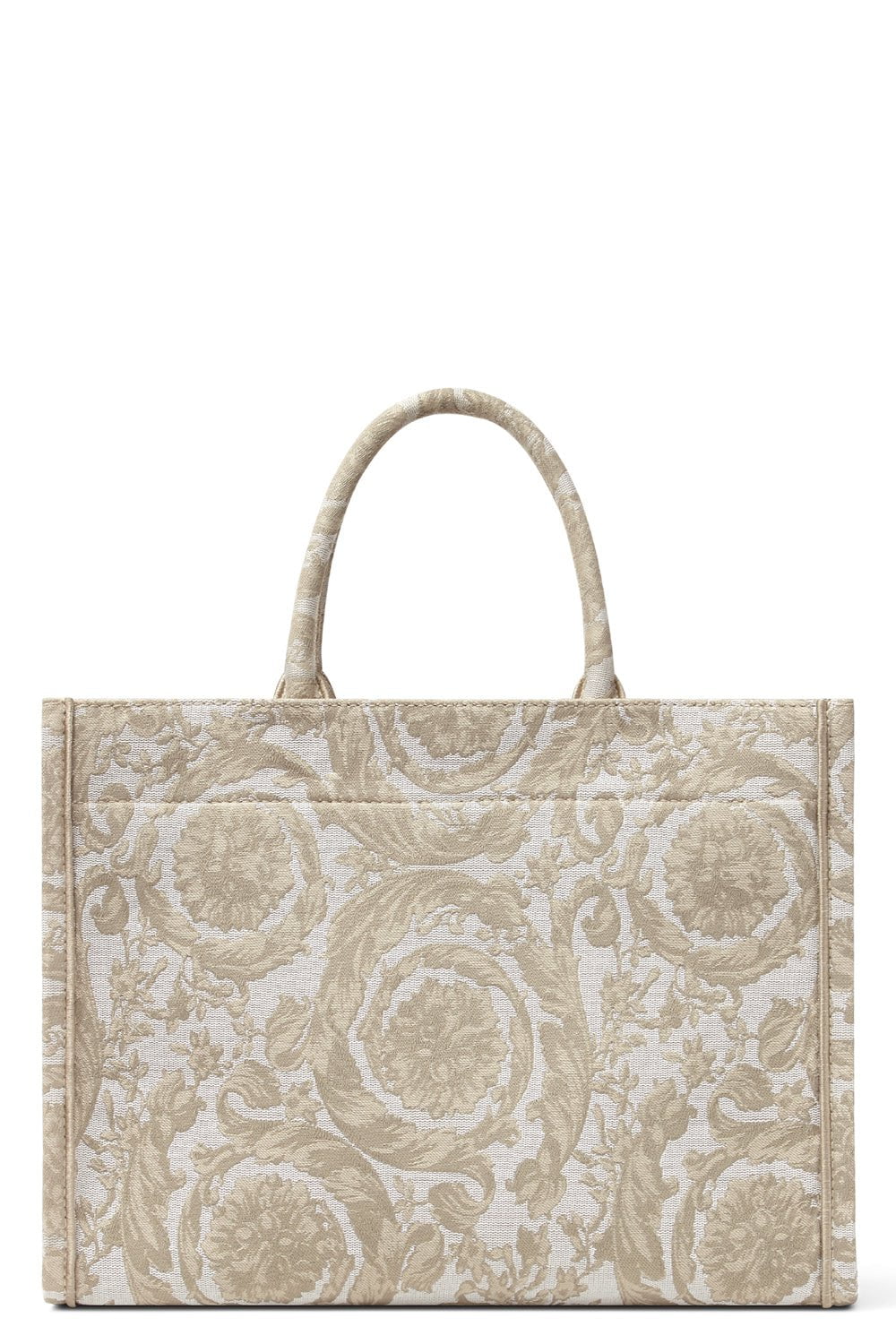 VERSACE-Barocco Athena Tote Bag - Beige-BEIGE/BE