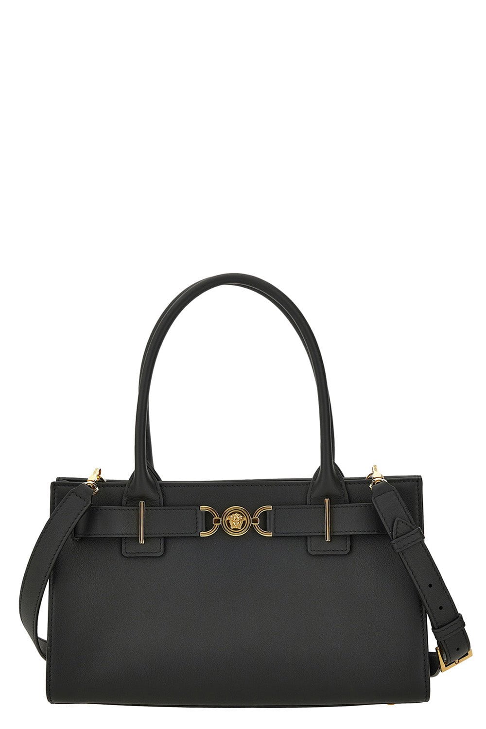 VERSACE-Medusa 95 Tote - Black-BLK/GOLD