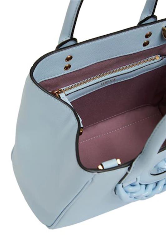 VERSACE-La Medusa Small Handbag-ICE BLUE