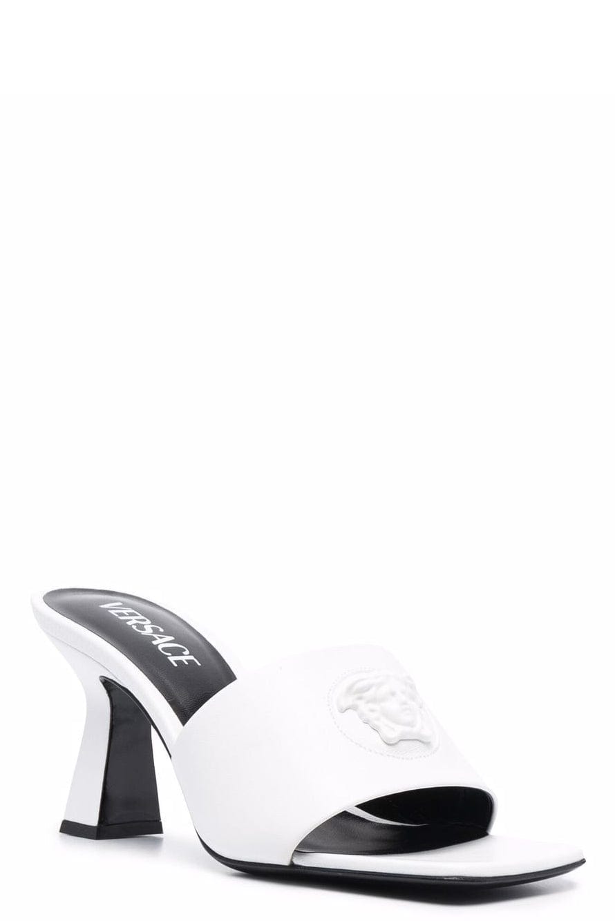 VERSACE-Leather Mule-