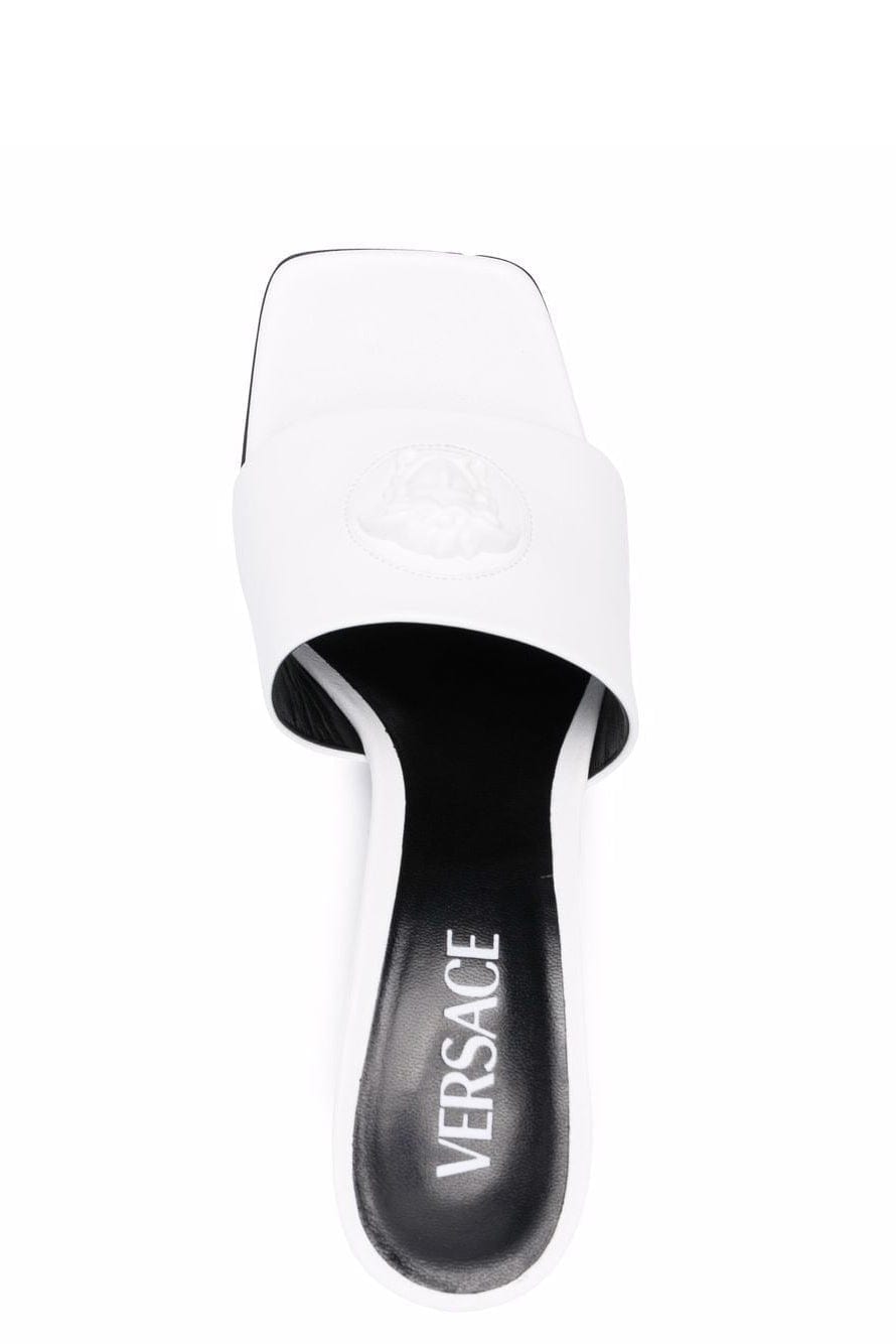VERSACE-Leather Mule-
