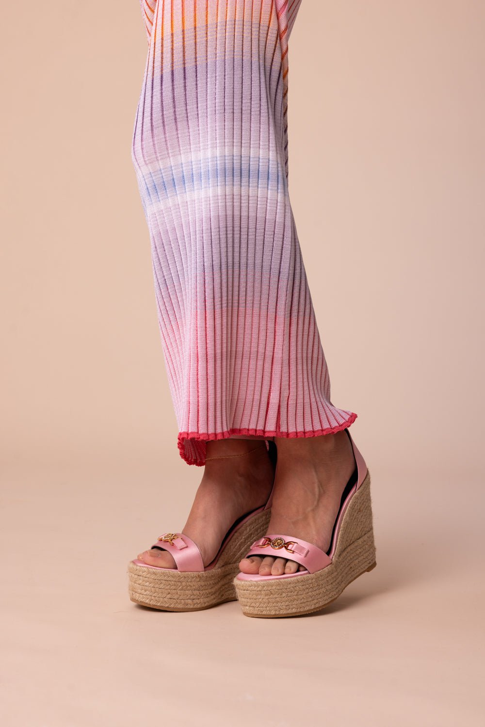 Versace wedge sneakers sales