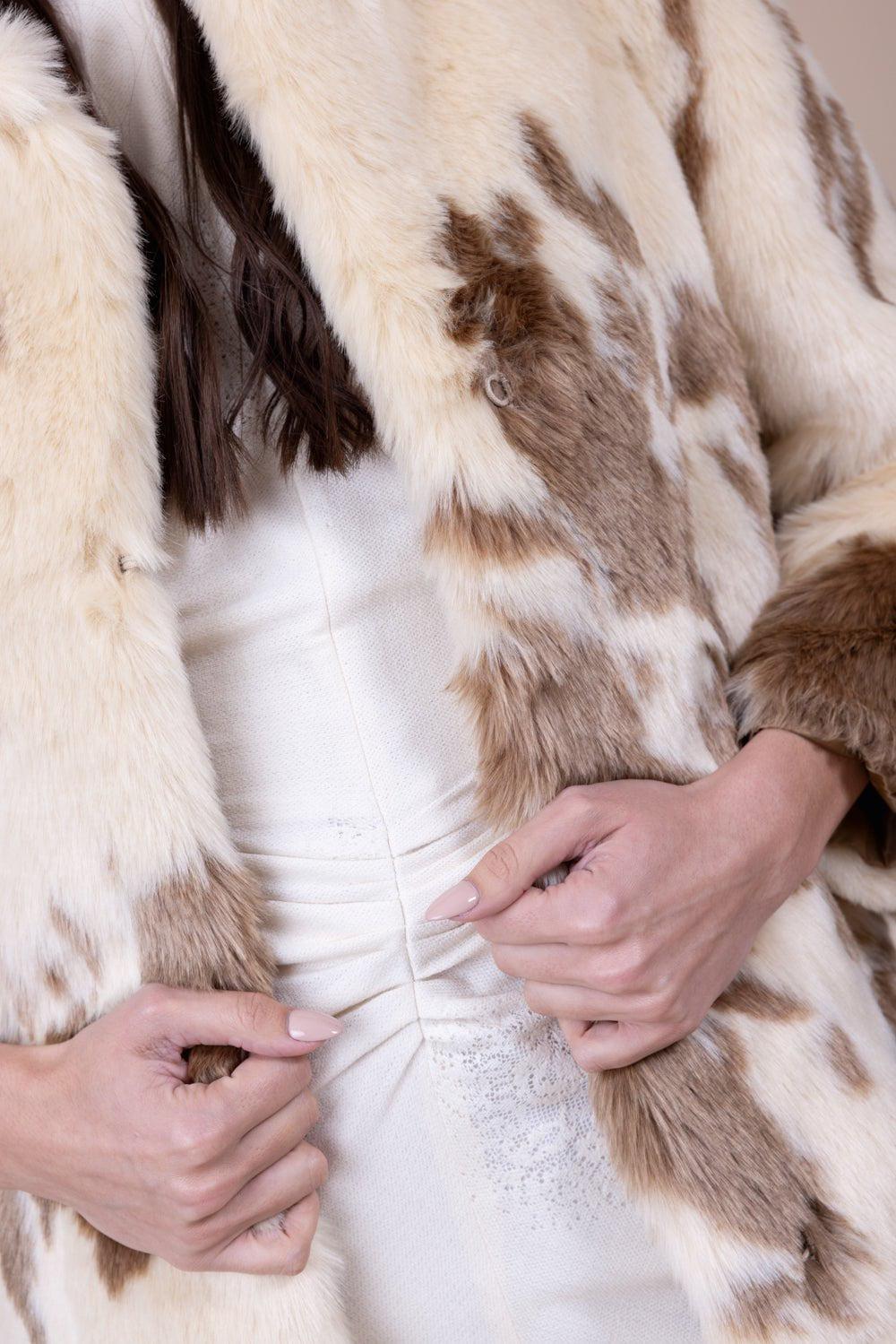 VICTORIA BECKHAM-Shrunken Faux Coat-