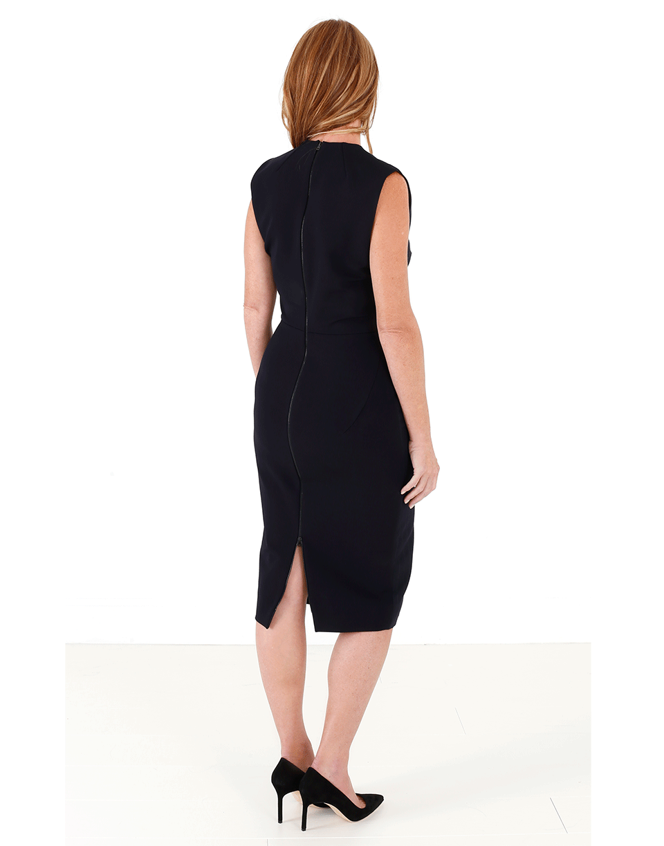 VICTORIA BECKHAM-Fitted Dress-