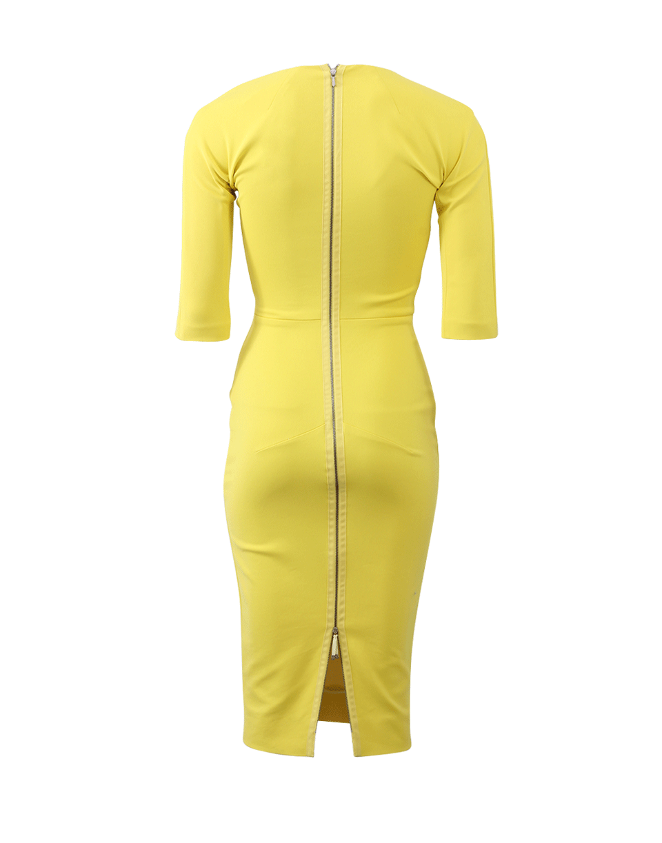 Exposed Back Zip Dress Exposed Back Zip Dress