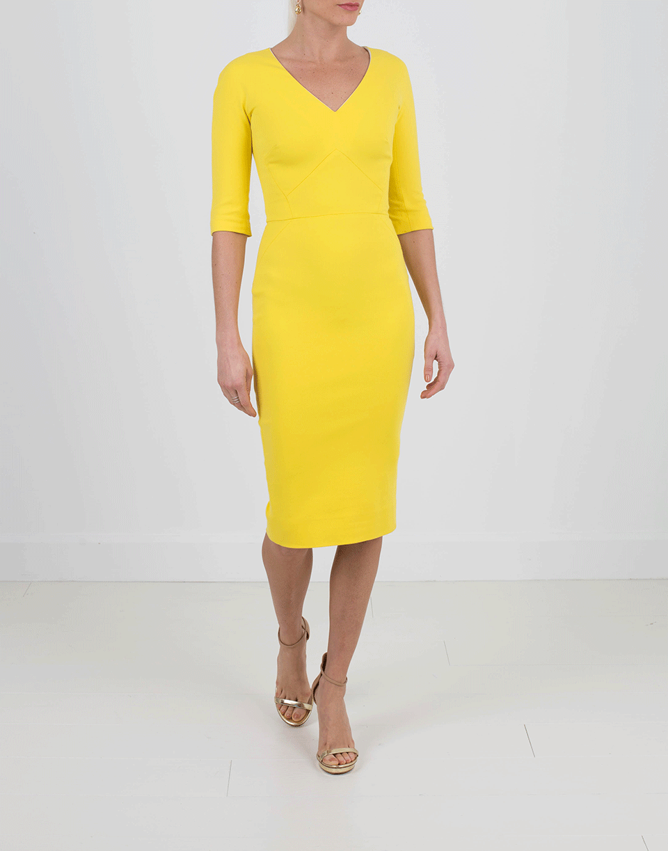 Exposed Back Zip Dress | VICTORIA BECKHAM Marissa Collections Exposed Back Zip Dress | VICTORIA BECKHAM Marissa Collections