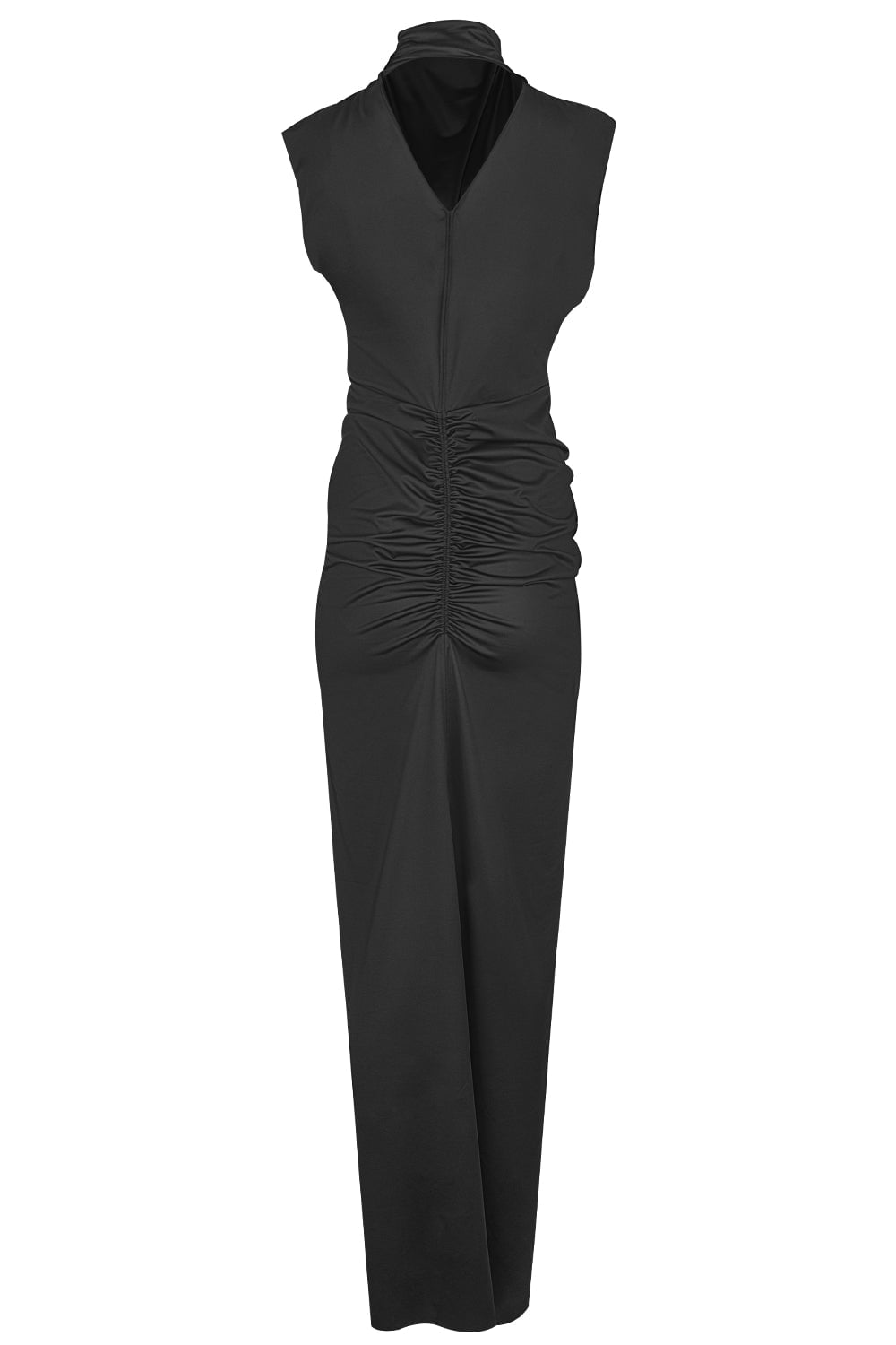 VICTORIA BECKHAM-Ruched Gown-