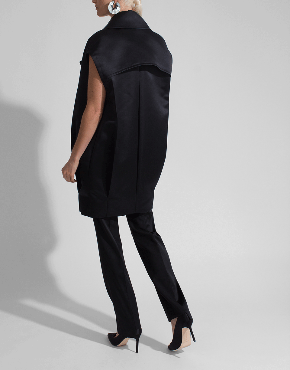 VICTORIA BECKHAM-Contrast Slim Trouser-