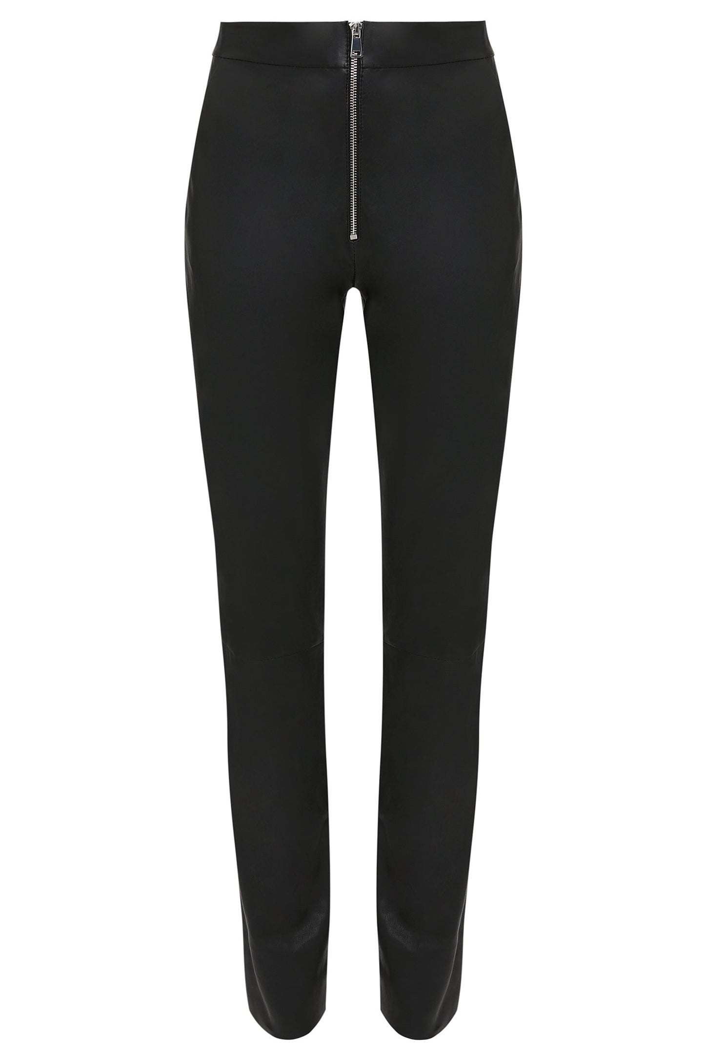 VICTORIA BECKHAM-Stretch Leather Leggings-
