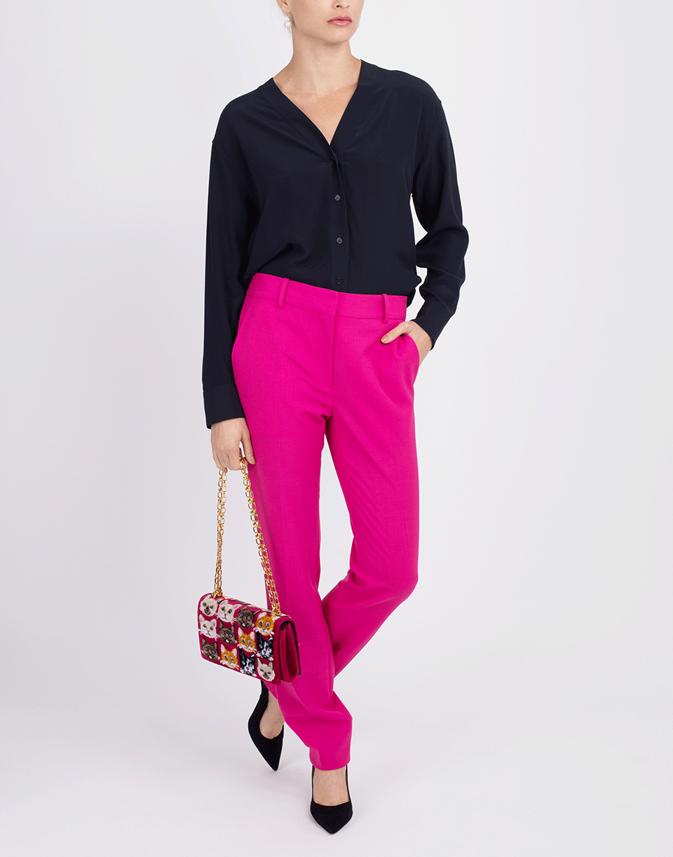 VICTORIA BECKHAM-Slim Leg Trouser-