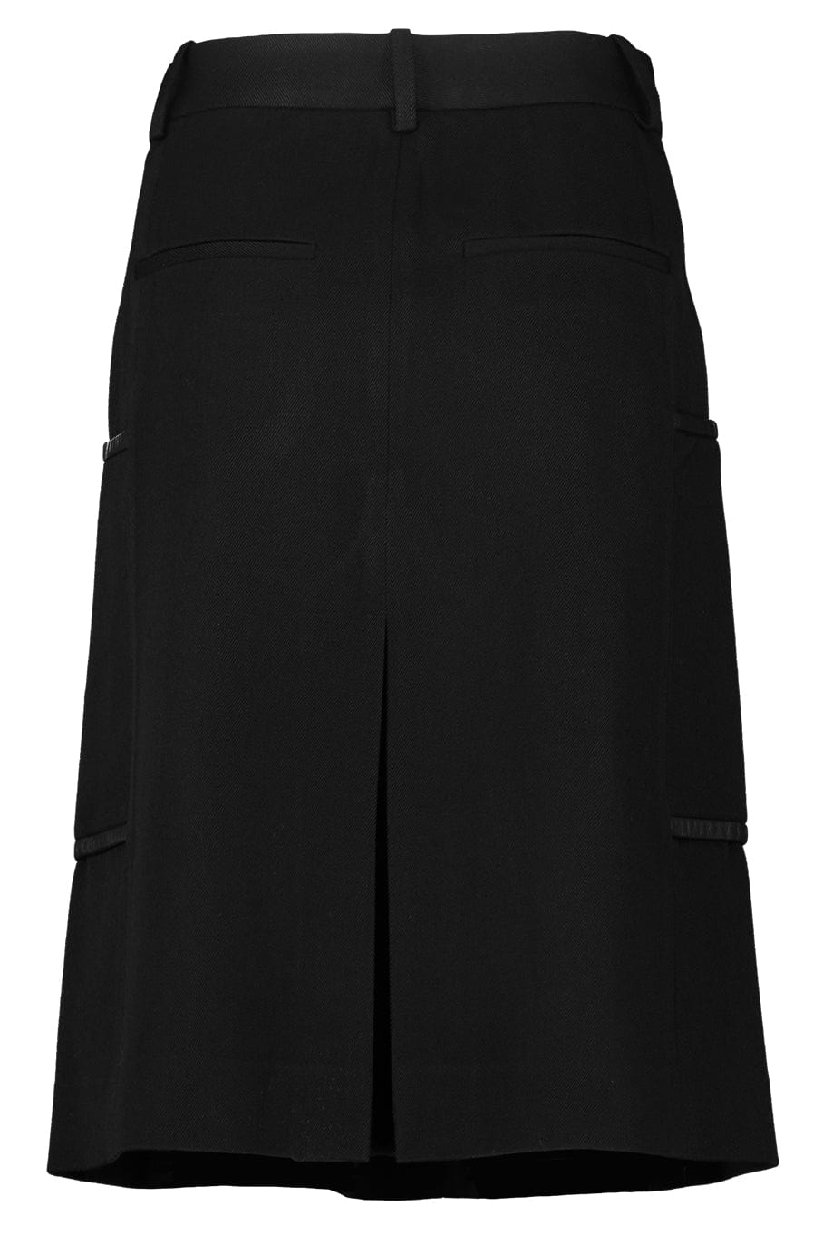 VICTORIA BECKHAM-Patch Pocket Midi Skirt-