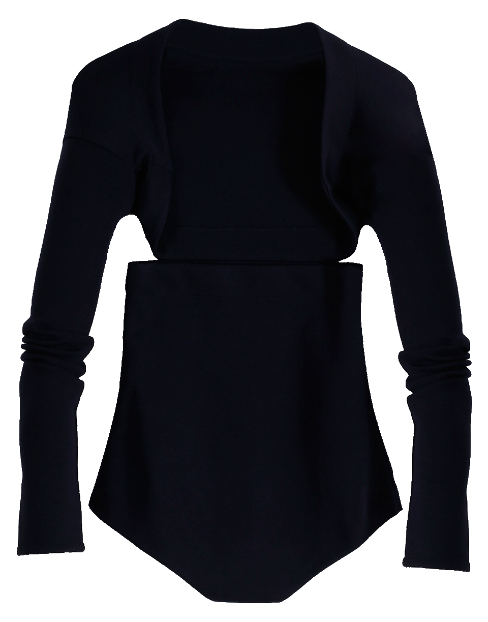 VICTORIA BECKHAM-Backless Bodysuit-NAVY