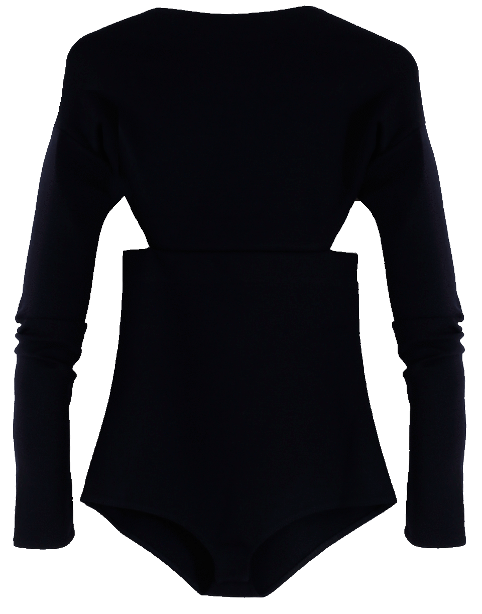 VICTORIA BECKHAM-Backless Bodysuit-NAVY