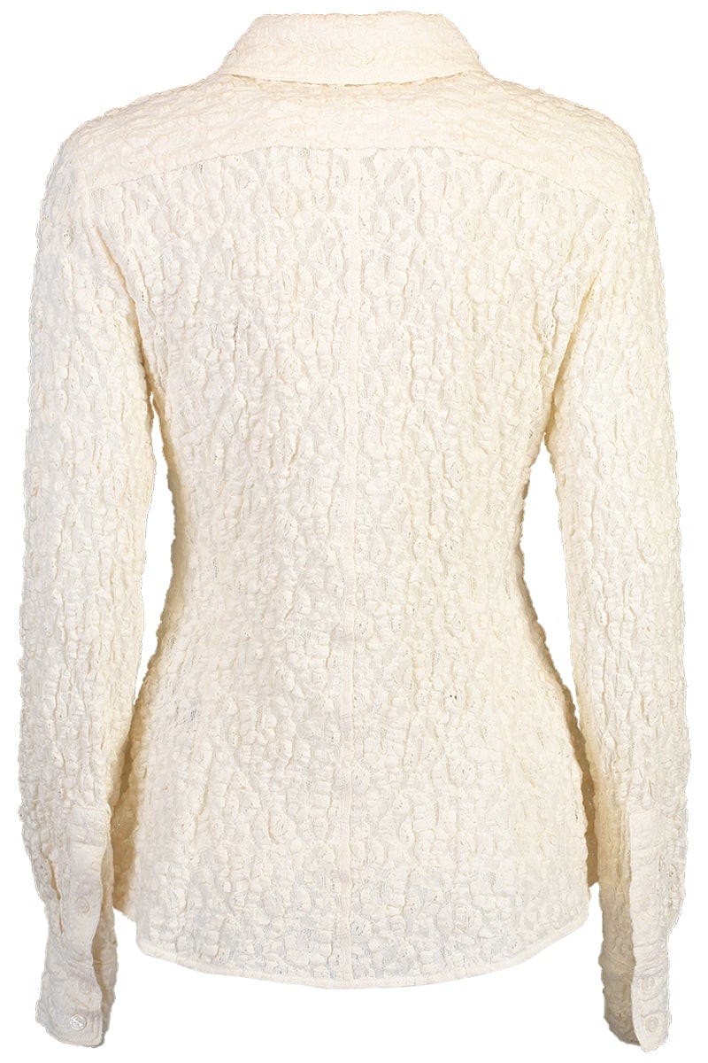 VICTORIA BECKHAM-Fitted 70s Shirt-