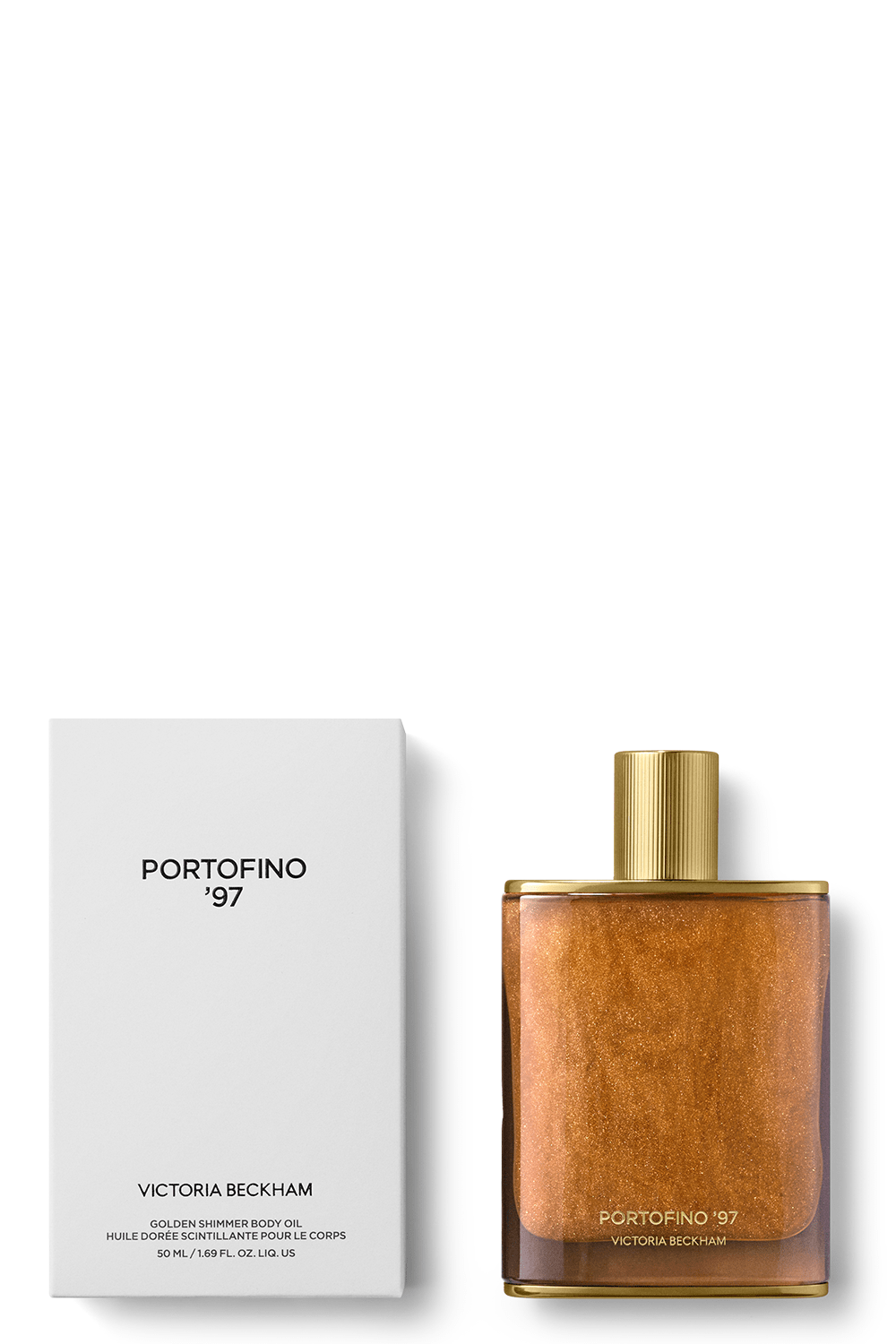 VICTORIA BECKHAM FRAGRANCE-Golden Shimmering Body Oil-'97PORTO