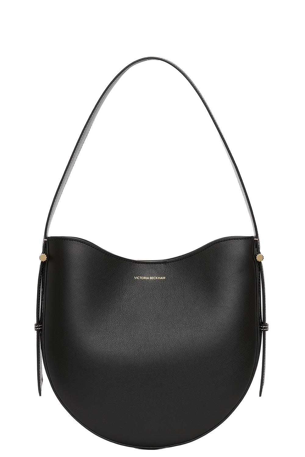 Medium Dia Hobo Bag-BLACK-HANDBAGSHOULDER-VICTORIA BECKHAM
