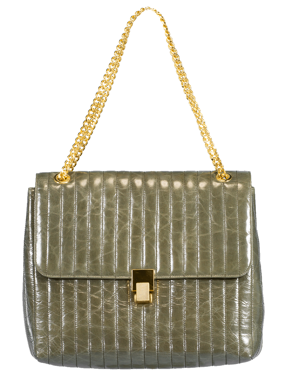 VICTORIA BECKHAM-Quinton On Chain Bag-KHAKI