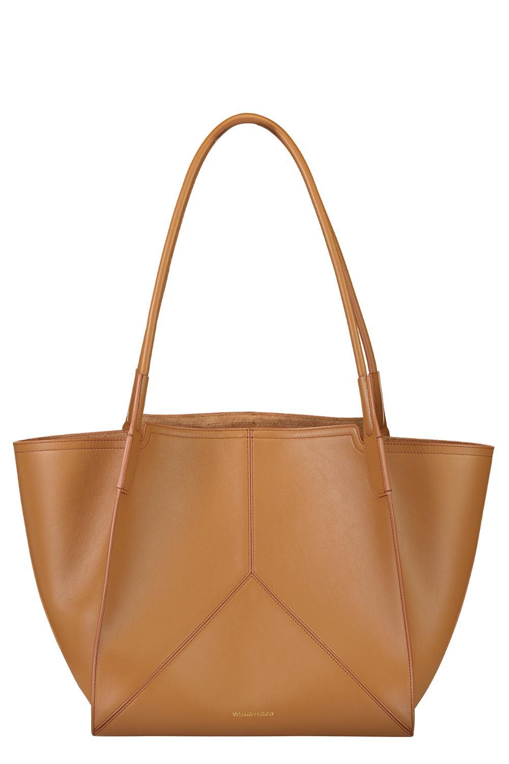 Small Victoria Tote - Tan-TAN-HANDBAGTOTES-VICTORIA BECKHAM