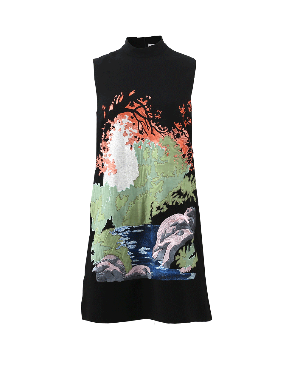 VICTORIA BY V. BECKHAM-Landscape Shift Dress-