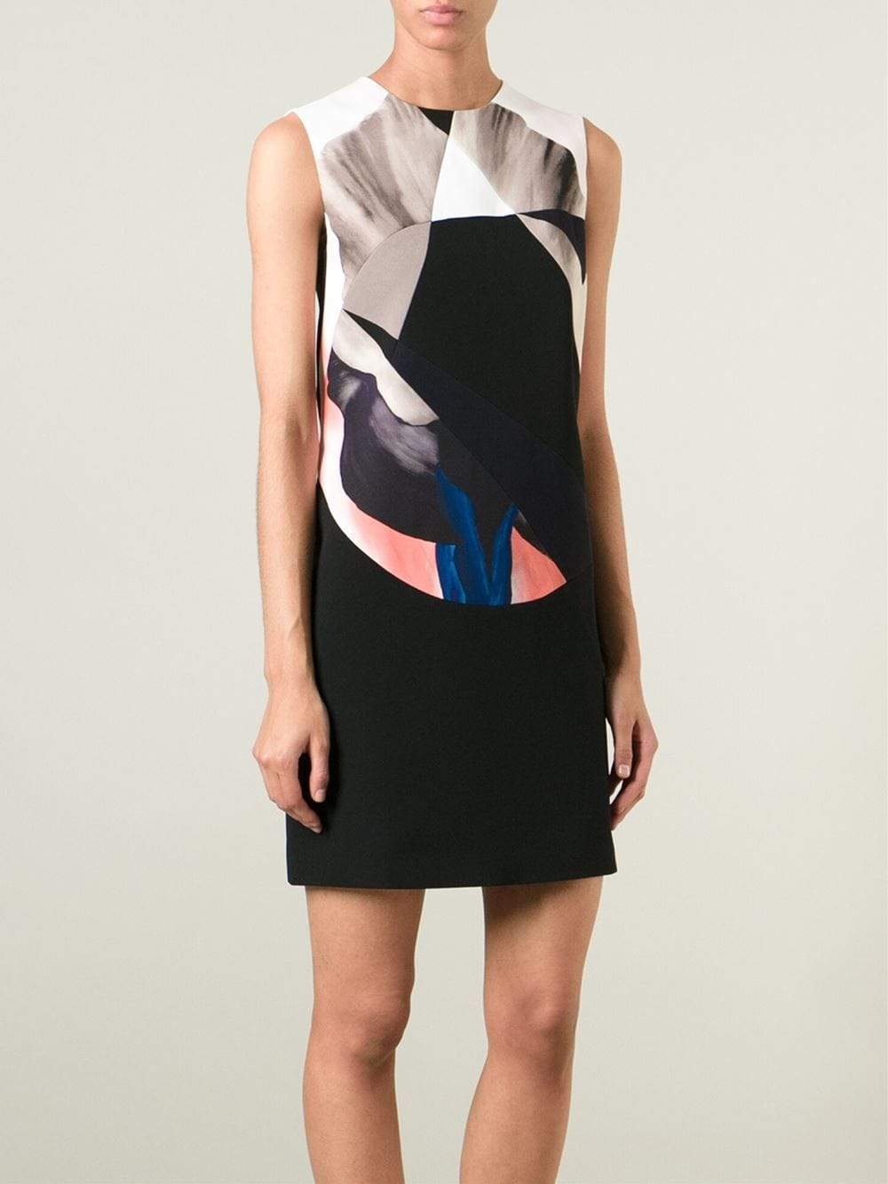 VICTORIA BY V. BECKHAM-Textured Block Shift-