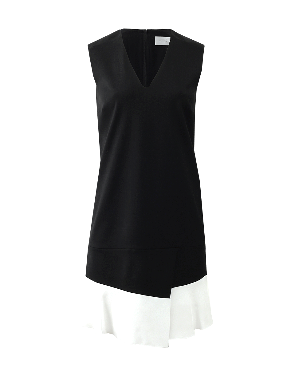 VICTORIA BY V. BECKHAM-Flounce Hem Dress-