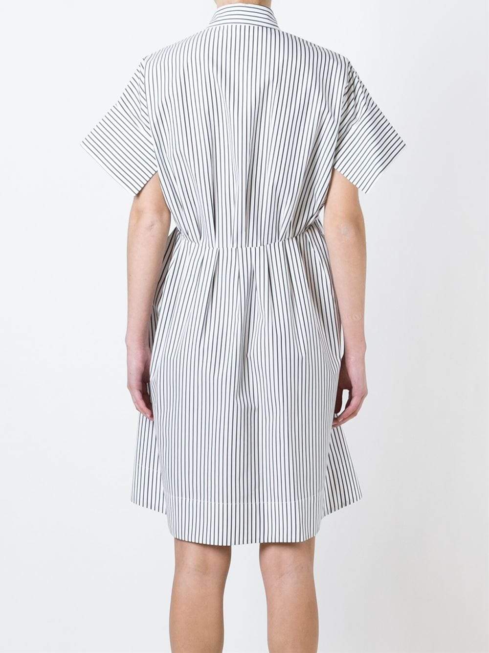 VICTORIA BY V. BECKHAM-Kick Sleeve Shirt Dress-