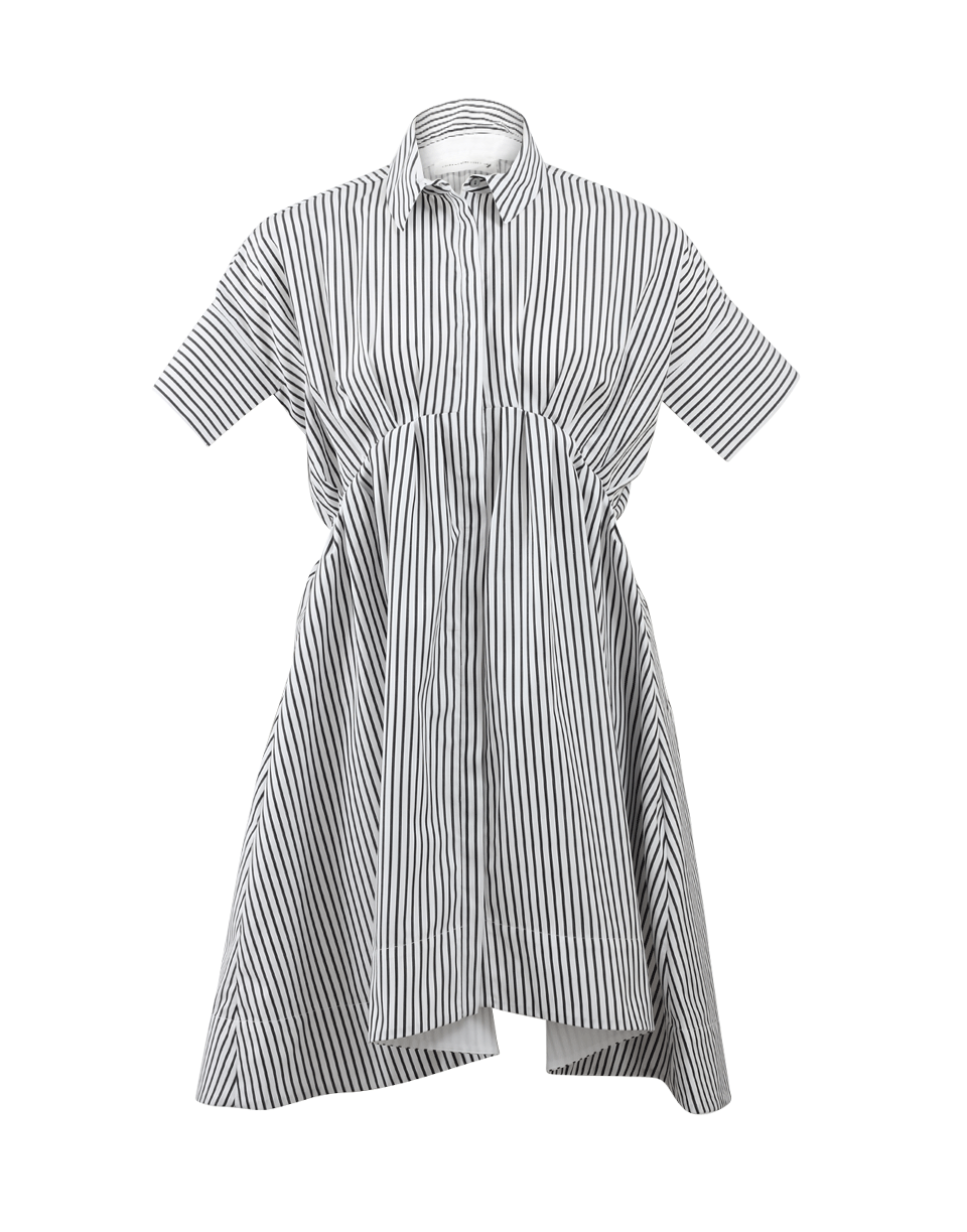 VICTORIA BY V. BECKHAM-Kick Sleeve Shirt Dress-