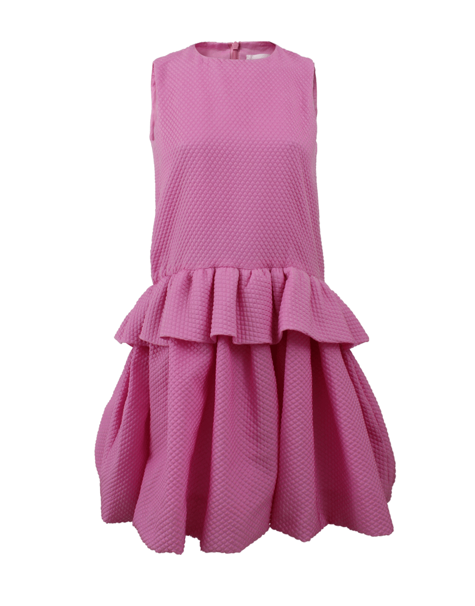 VICTORIA BY V. BECKHAM-Double Ruffle Dress-