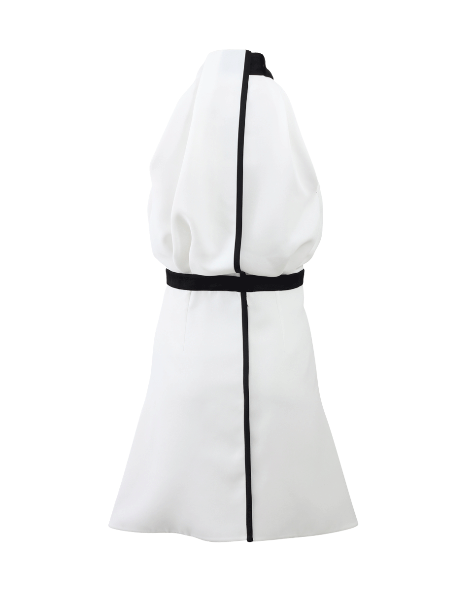 VICTORIA BY V. BECKHAM-Draped Halter Dress-