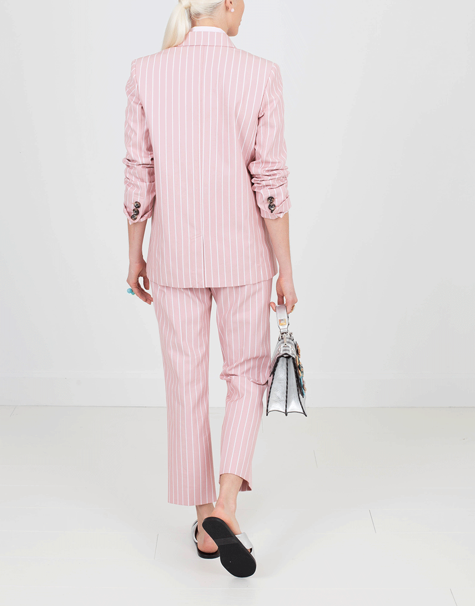 VICTORIA BY V. BECKHAM-Stripe Side Opening Pant-