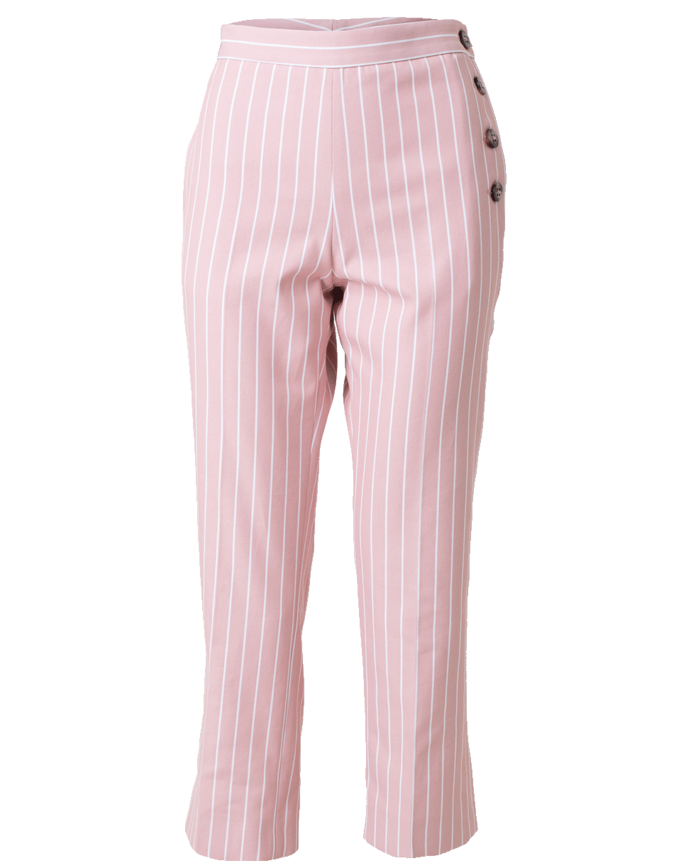 VICTORIA BY V. BECKHAM-Stripe Side Opening Pant-