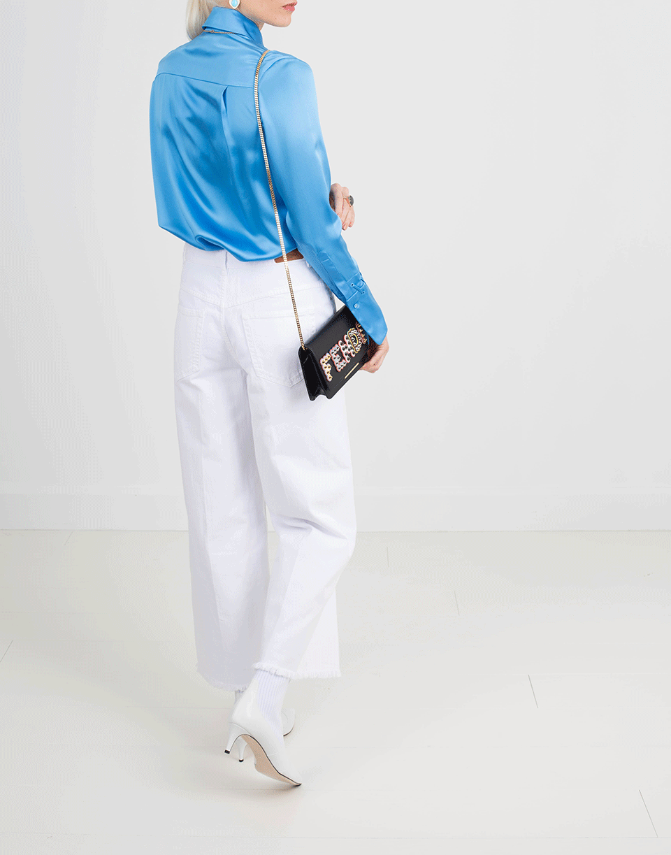 VICTORIA BY V. BECKHAM-Fluid Shirt-