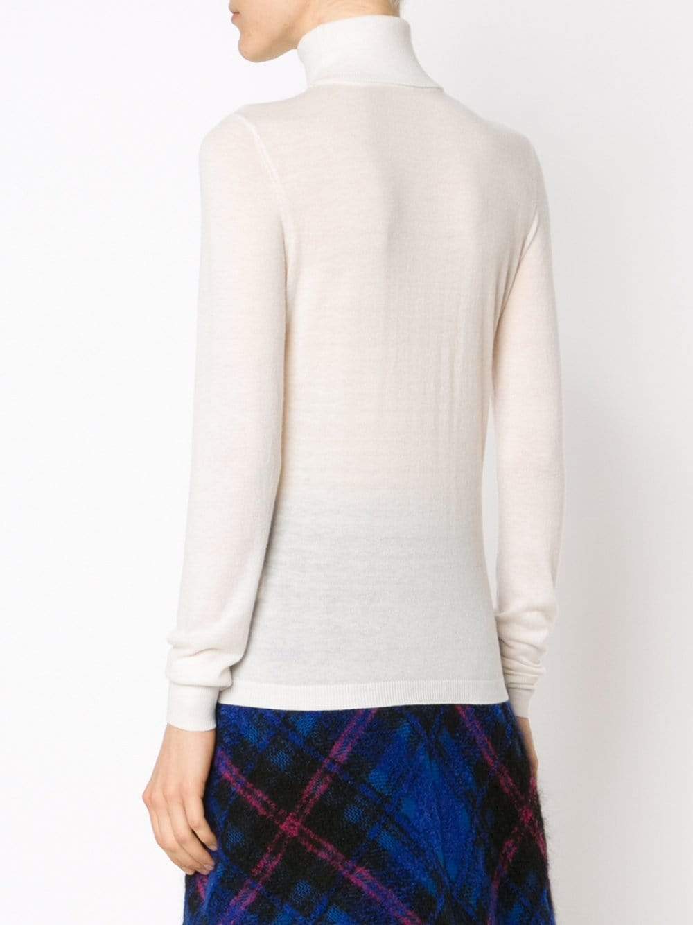 VICTORIA BY V. BECKHAM-Cashmere Turtleneck-
