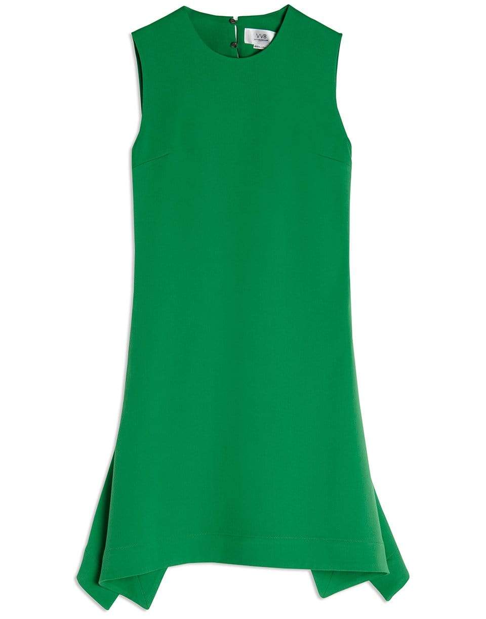 VICTORIA VICTORIA BECKHAM-Flounce Hem Stretch Dress-