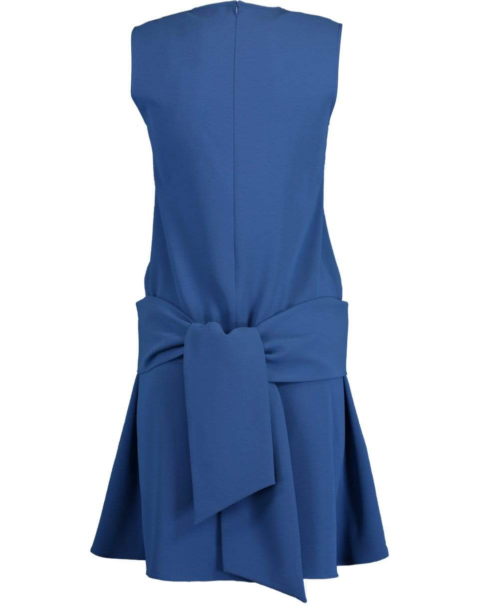 VICTORIA VICTORIA BECKHAM-Fluid Crepe Scarf Dress-