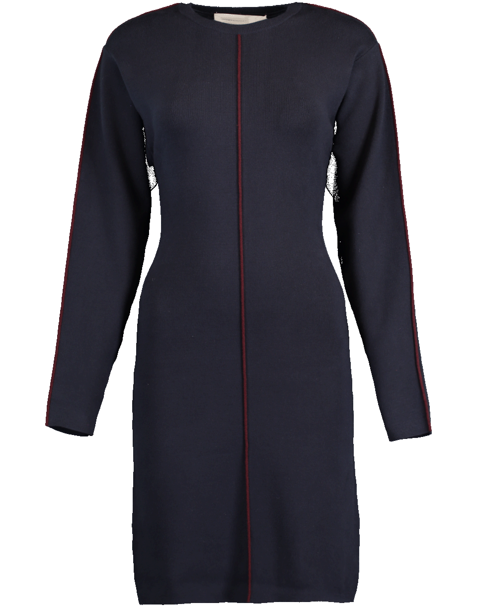 VICTORIA VICTORIA BECKHAM-Drop Sleeve A-Line Dress-