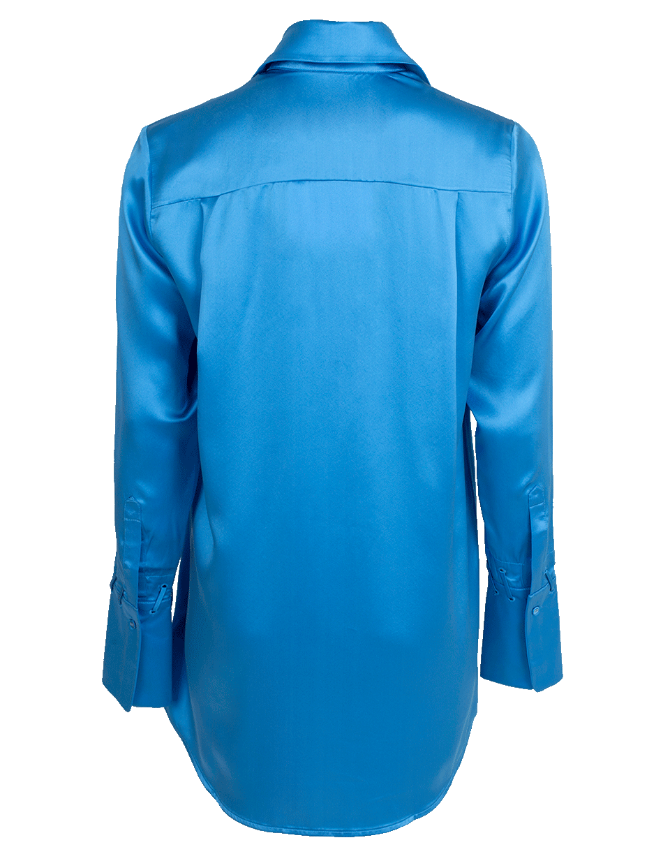 VICTORIA VICTORIA BECKHAM-One Pocket Fluid Shirt-