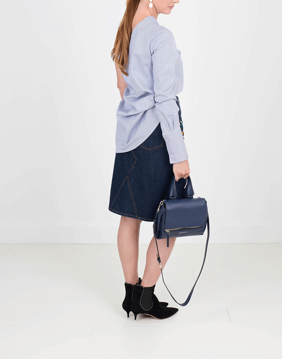 VICTORIA VICTORIA BECKHAM-One Sleeve Button Blouse-