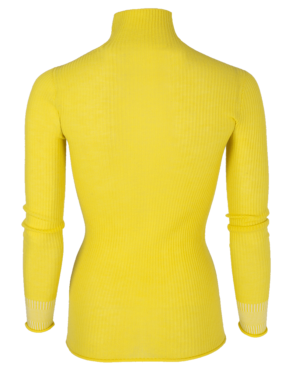 VICTORIA VICTORIA BECKHAM-Seamless Turtleneck Top-